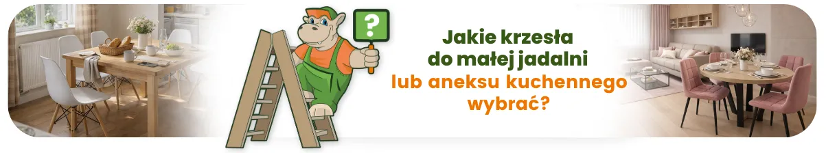 Jakie krzesła do małej jadalni lub aneksu kuchennego wybrać?